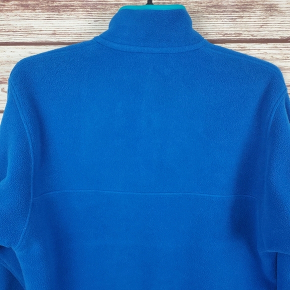 Patagonia Synchilla Mens Medium Blue Fleece Snap-T Lightweight Pullover - Picture 9 of 10